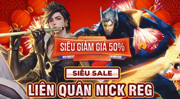 Sale Nick Reg Liên Quân